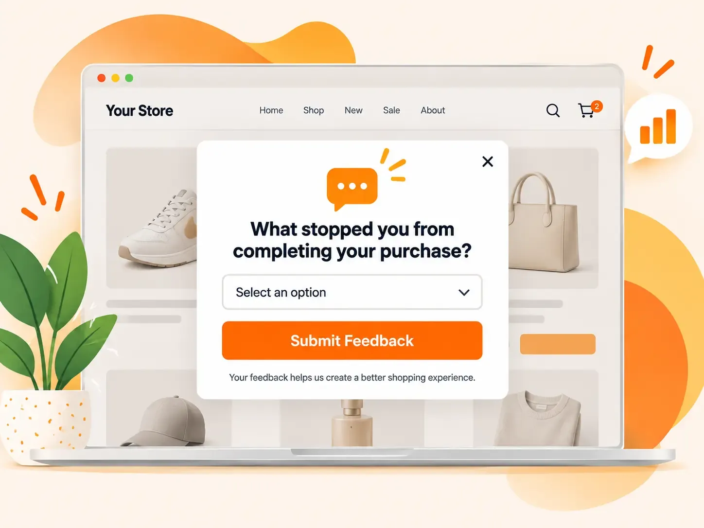 Survey popup
